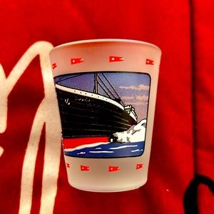 Titanic shot glass
